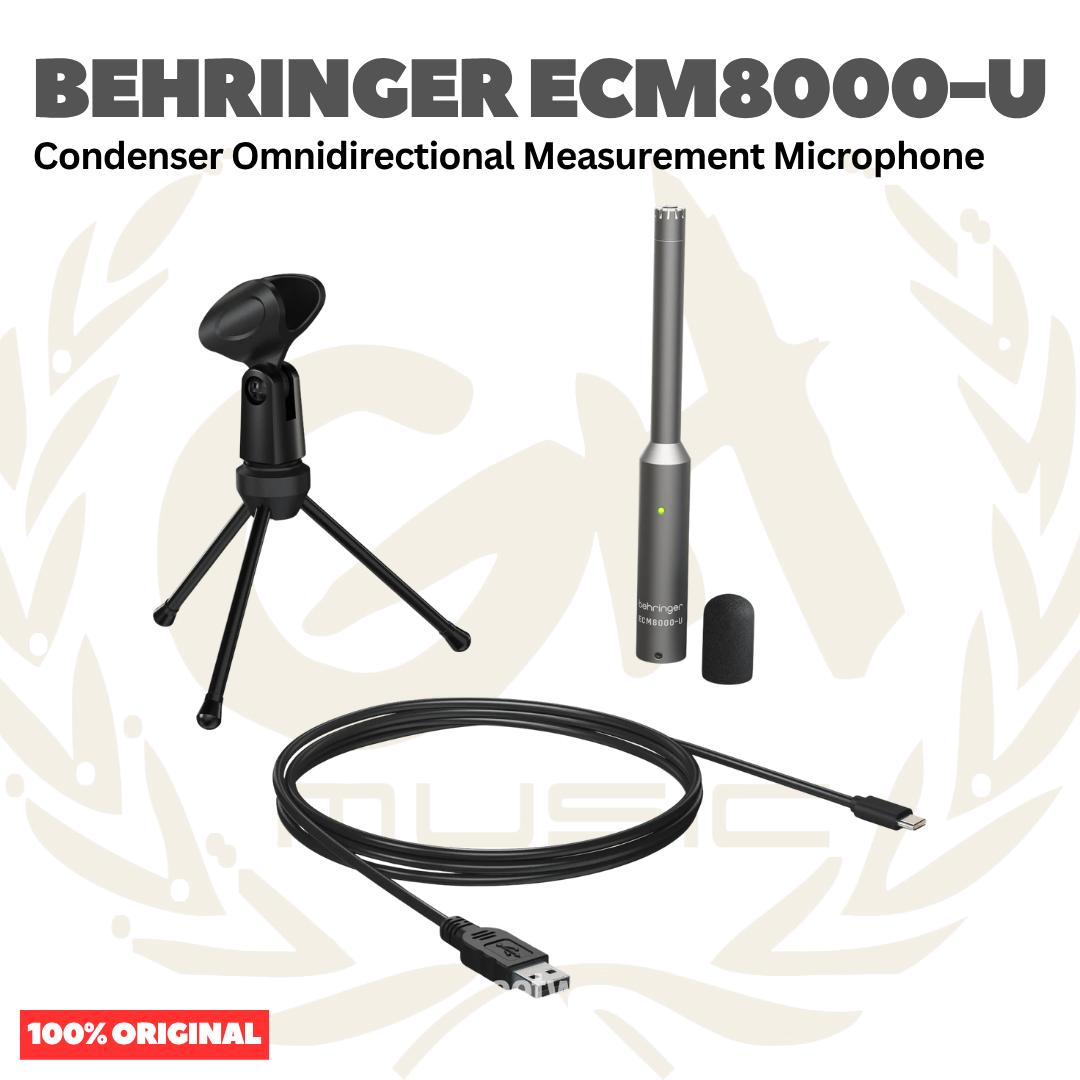Behringer ECM8000-U Condenser Omnidirectional Measurement Microphone - Mik Kondensor