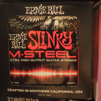 Ernie Ball 2923 Super Slinky M-Steel Electric Guitar Strings, 9-42 - Senar Gitar