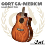 Cort GA-MEDX M Acoustic Electric Guitar - Gitar Akustik Elektrik GAMEDX-M