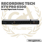 Recording Tech KTV Pro K500 Karaoke Digital Audio Processor - Mixer Karoke Original Amplifier