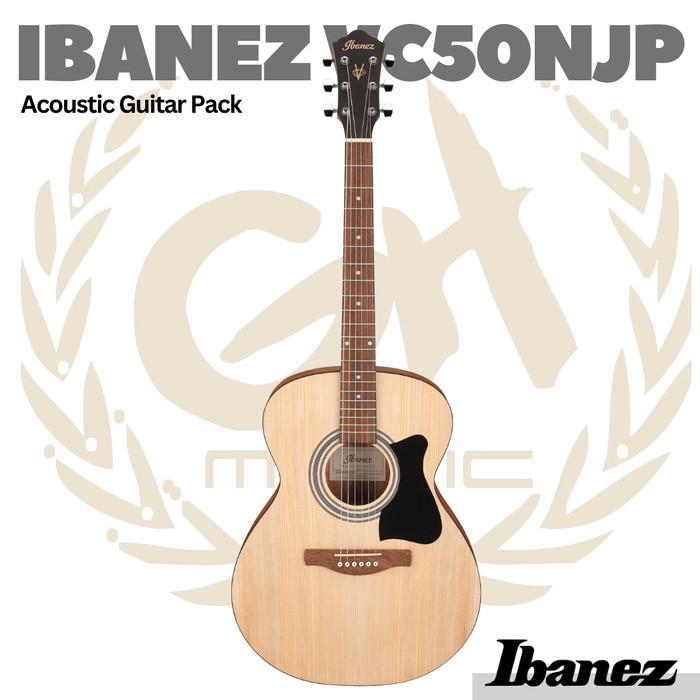 Ibanez VC50NJP-NT Jam Pack Acoustic Guitar - Gitar Akustik Set