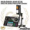 MAONOCASTER SINGLE MICROPHONE | MAONO AME2 BUNDLE SOUND CARD RECORDING - LIVE STREAM AME2A