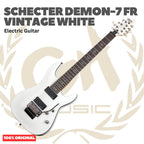 SCHECTER DEMON-7 FR 7 Strings Electric Guitar | Gitar Tremolo Up down