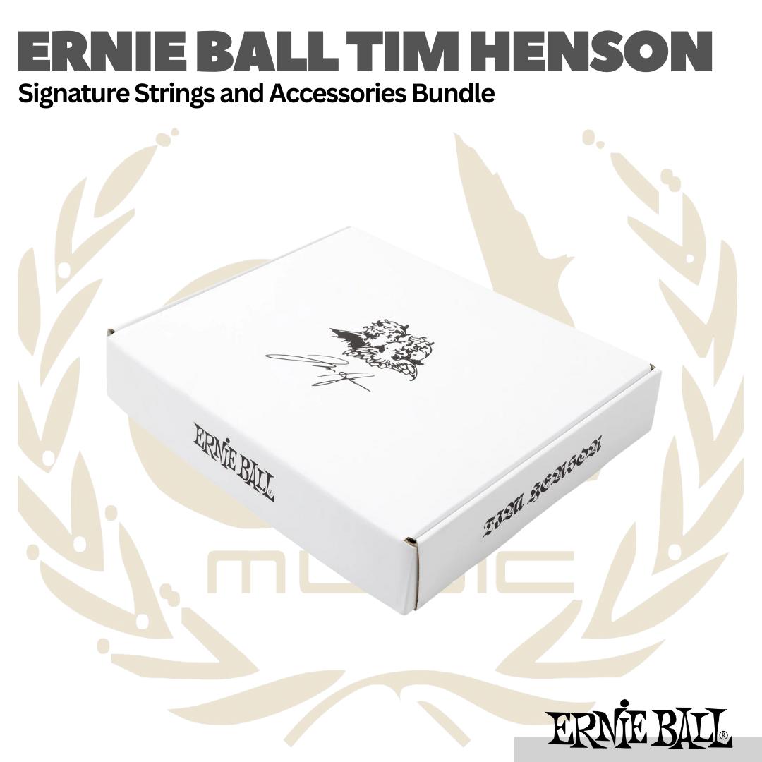 Ernie Ball Tim Henson Polyphia Signature Strings, Fretwraps and Accessories Bundle | Senar Gitar Kit Box