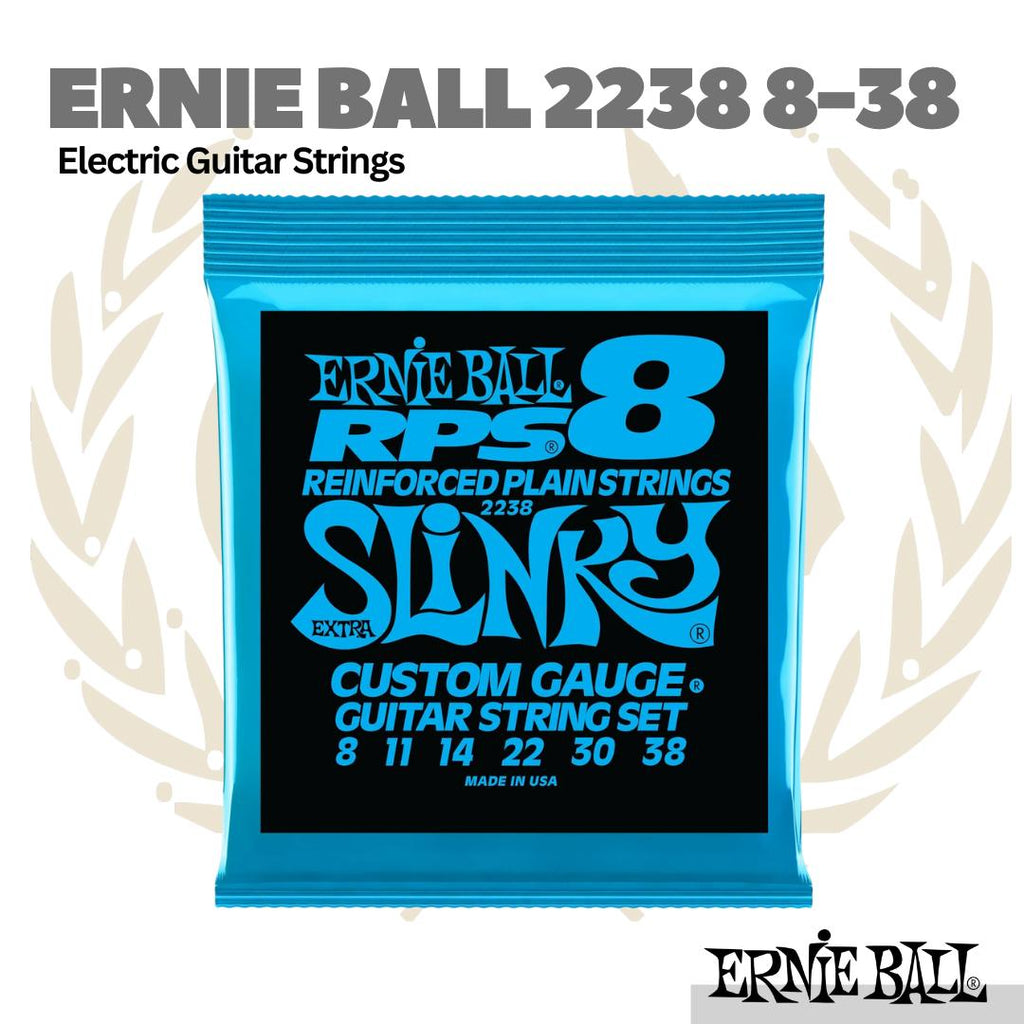 Ernie Ball RPS 2238 Electric Guitar Strings, 8-38 - Senar Gitar Elektrik