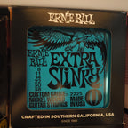 Ernie Ball 2225 Extra Slinky Nickel Wound Electric Guitar Strings, 8-38 - Senar Gitar