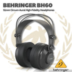 Behringer BH60 Premium 51 mm Circum-Aural High-Fidelity Headphones