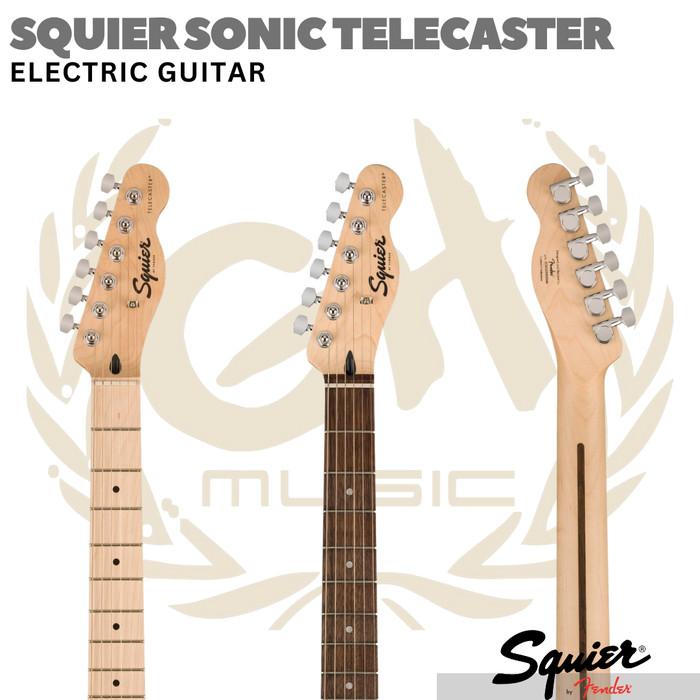 SQUIER SONIC TELECASTER Electric Guitar | Gitar Listrik Elektrik - BLACK