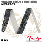 FENDER Tie Dye Leather Strap Guitar | Tali Gitar