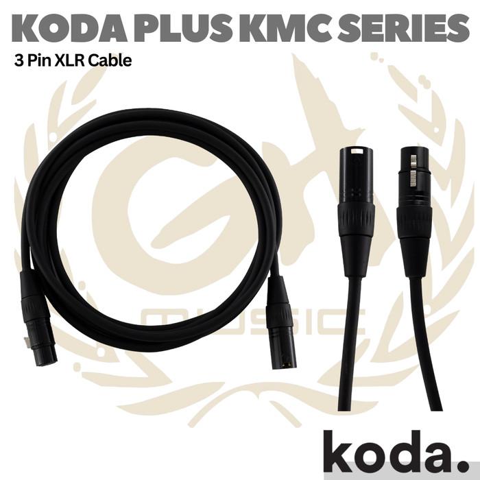 Koda Plus KMC Microphone Cable - Kabel XLR Canon 3pin