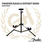 Fender Bass & Offset Mini Guitar Stand - Stan Gitar Bass Lantai Mini