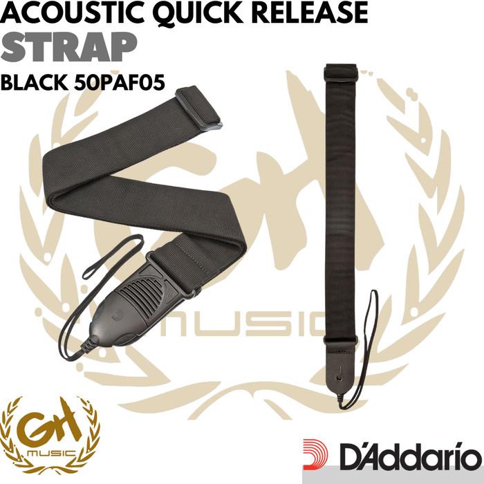 D'Addario Acoustic Quick Release Strap - Strap Gitar