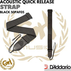 D'Addario Acoustic Quick Release Strap - Strap Gitar