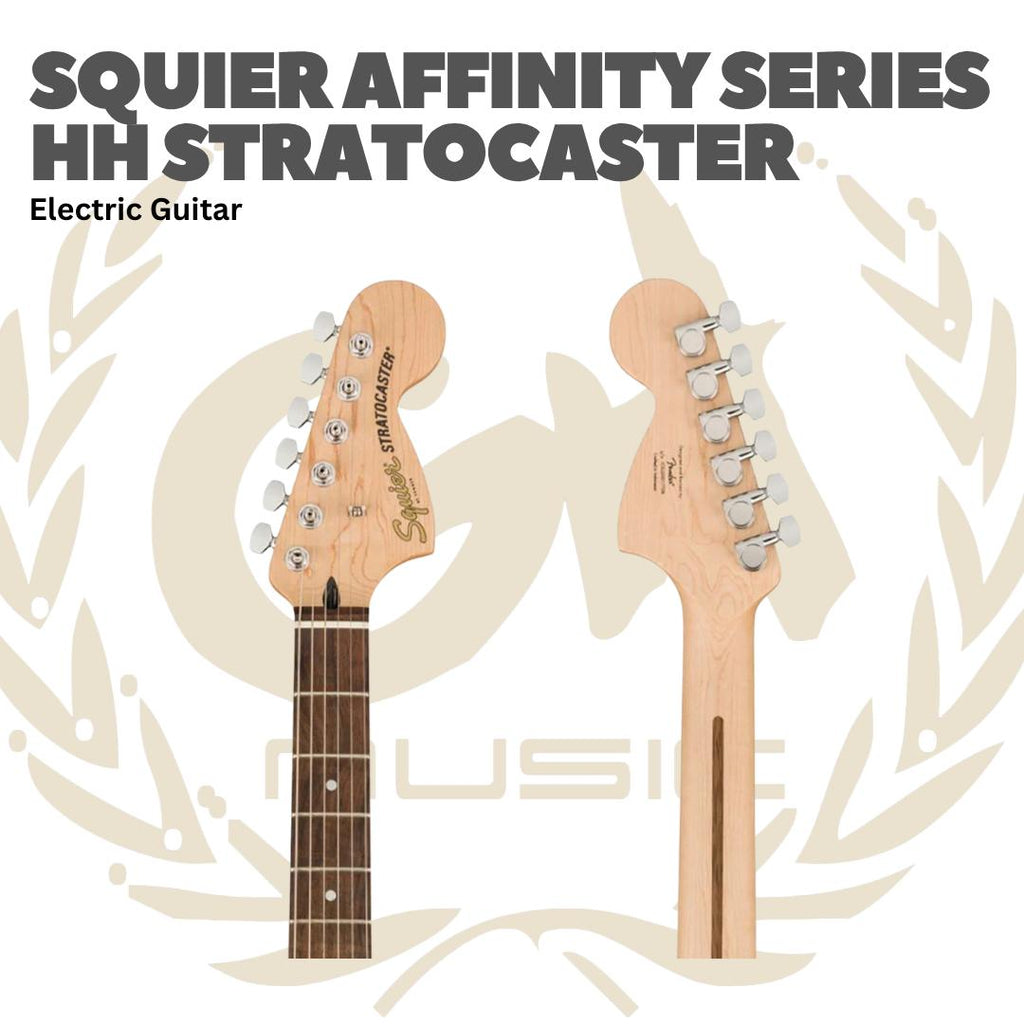 SQUIER AFFINITY SERIES HH STRATOCASTER ELECTRIC GUITAR - GITAR LISTRIK ELEKTRIK ORIGINAL