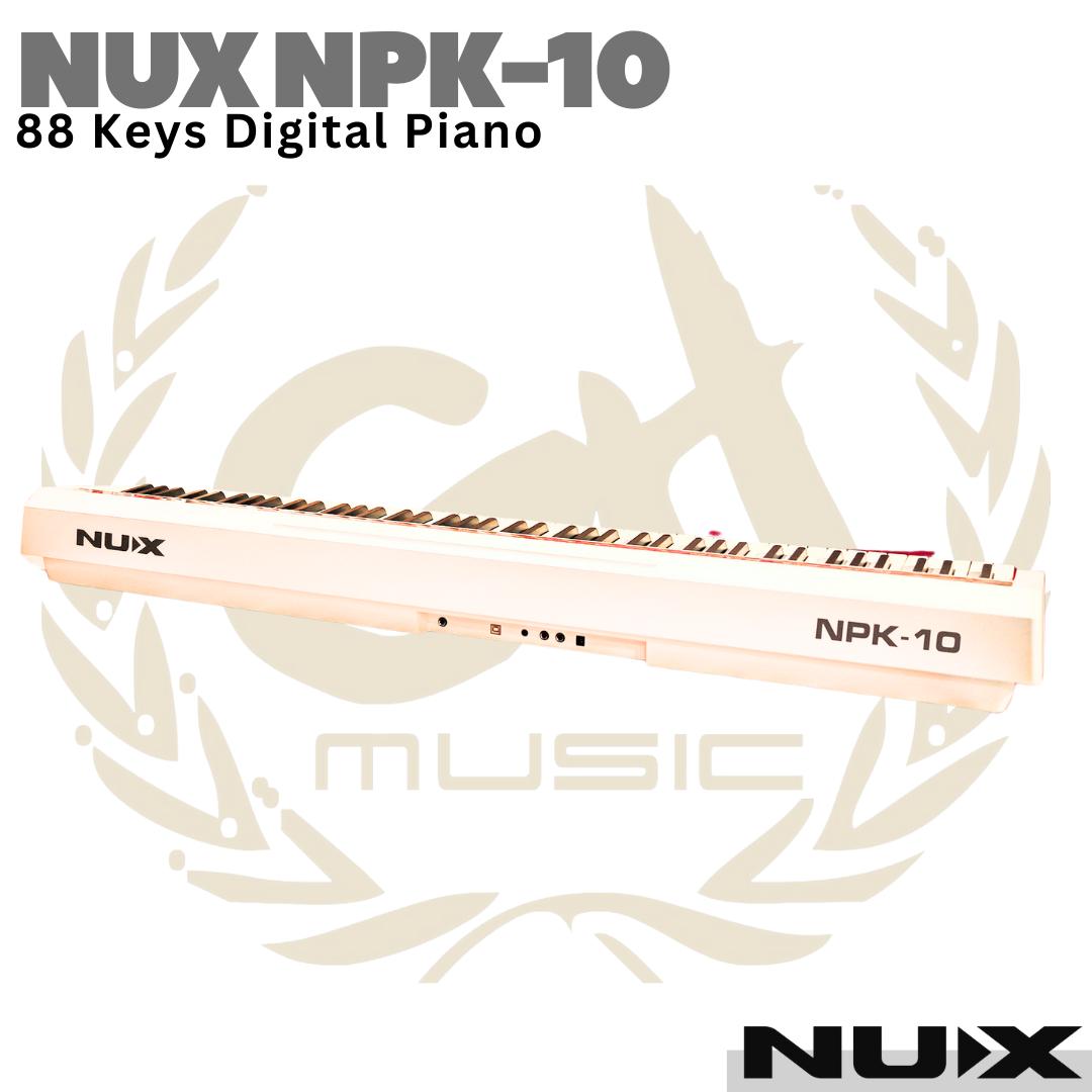 NUX NPK10 88 Keys Digital Piano Hammer Action | Keyboard NPK-10