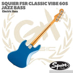 Squier FSR Classic Vibe L60s Jazz Bass - Bass Elektrik