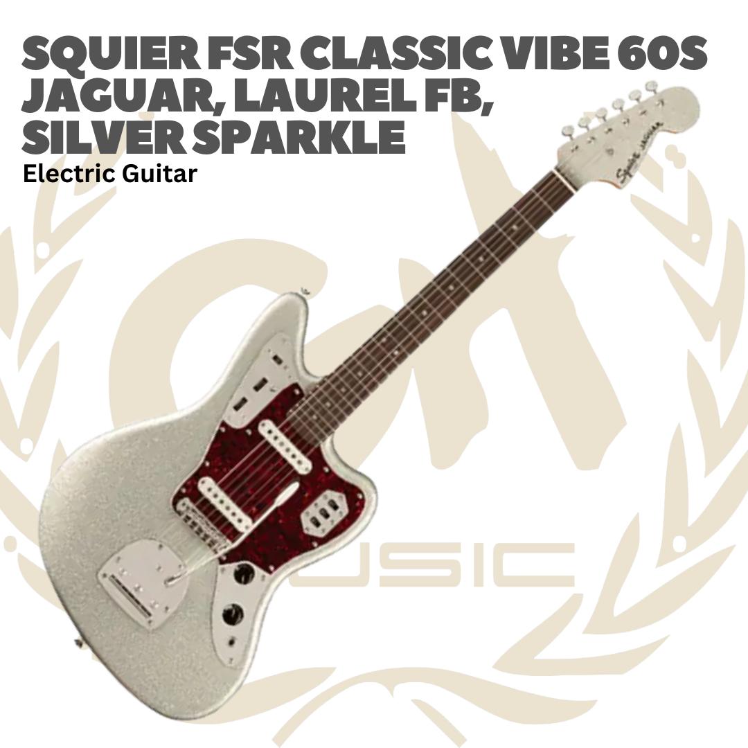 Squier FSR Classic Vibe 60s Jaguar Electric Guitar - Gitar Elektrik
