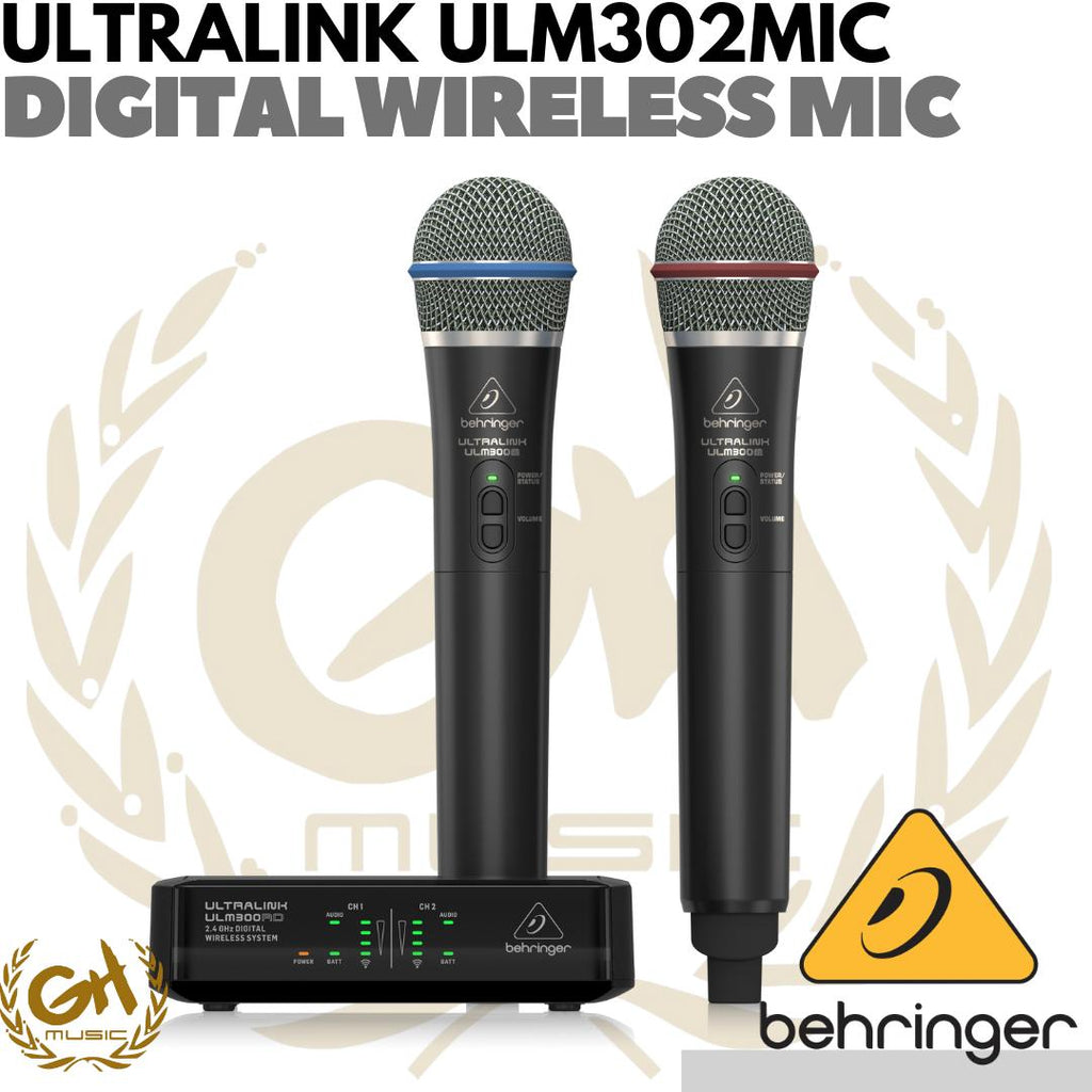 BEHRINGER ULTRALINK ULM302MIC DIGITAL WIRELESS MICROPHONE