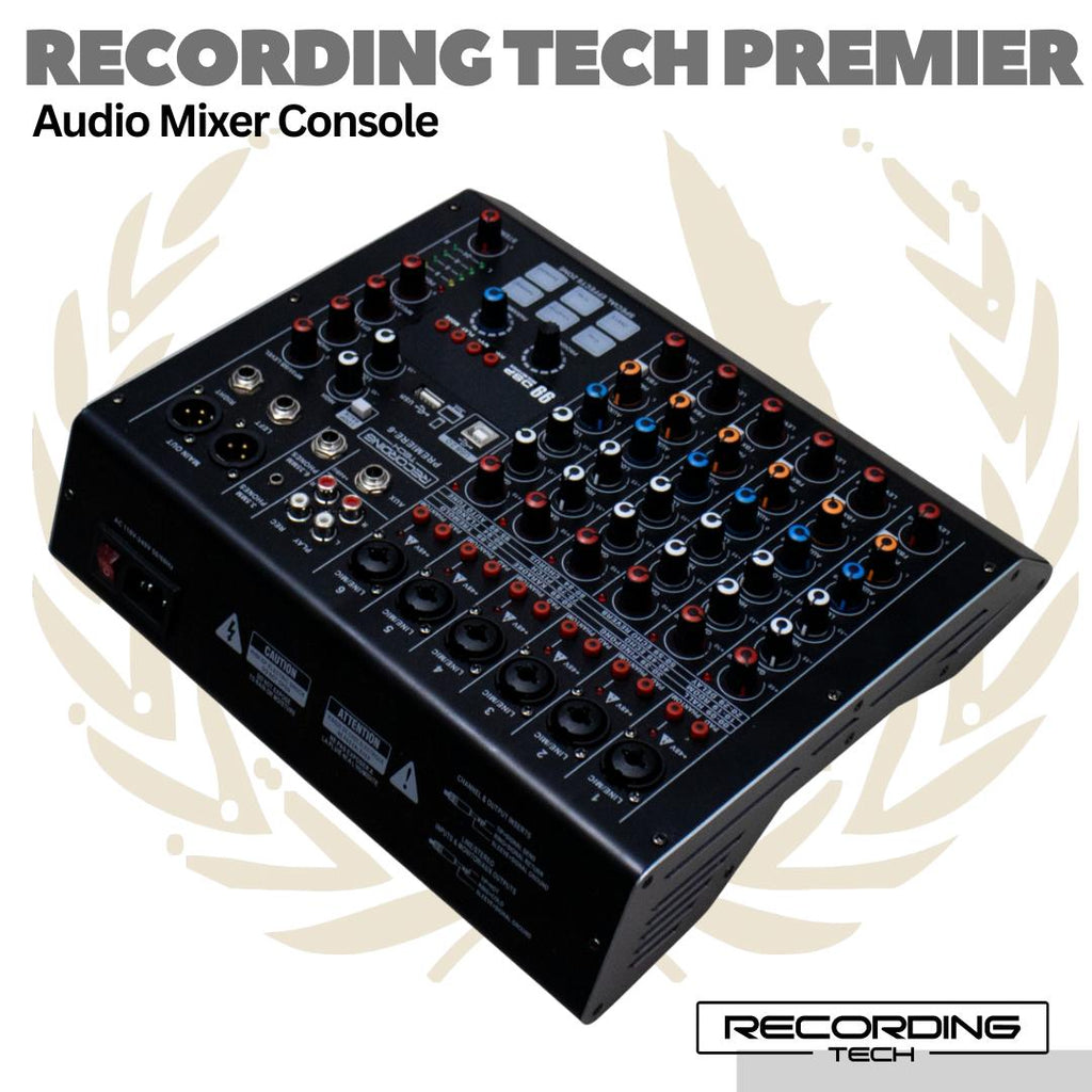 RECORDING TECH PREMIERE-4 Audio Mixer Console | Premiere4