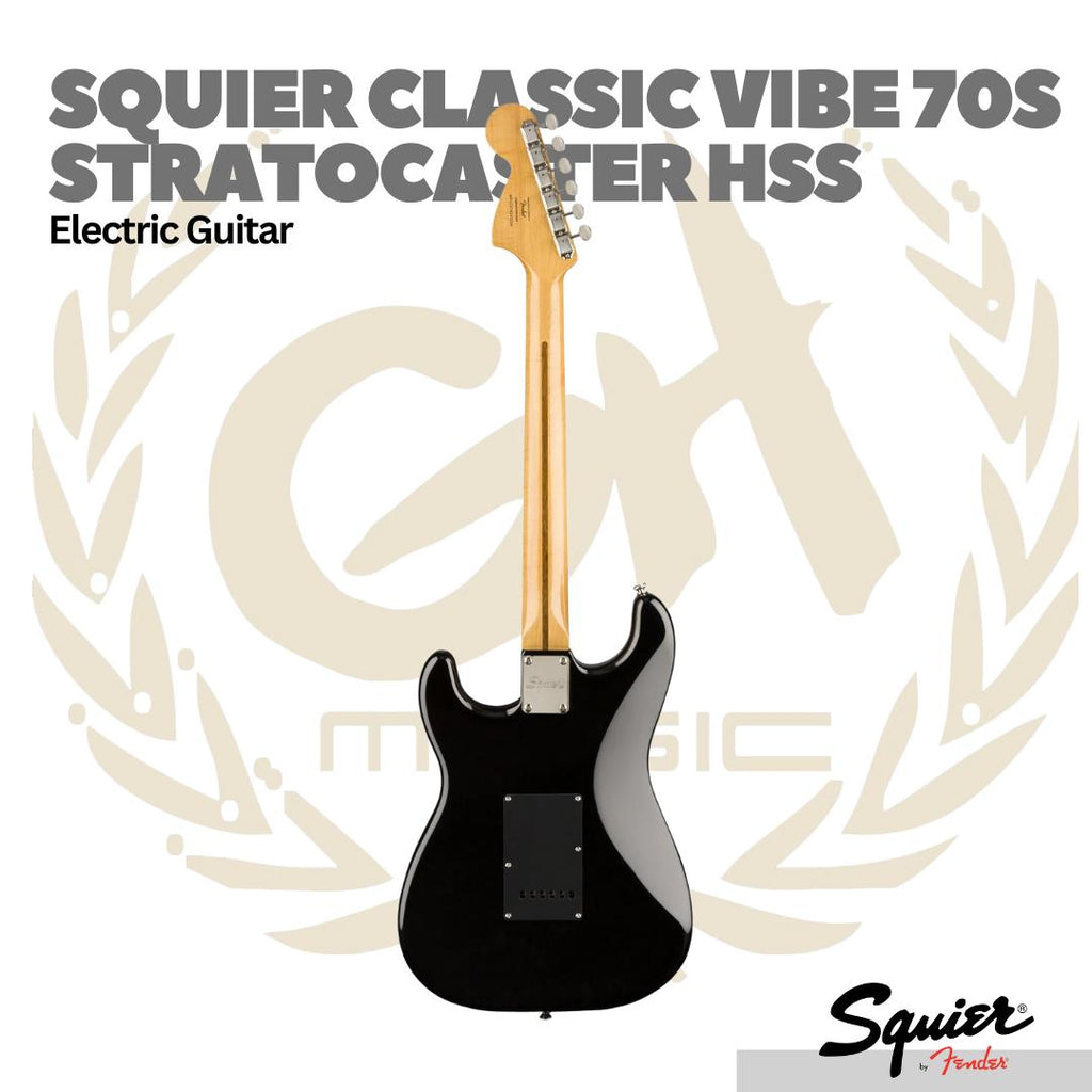 Squier Classic Vibe 70s Stratocaster HSS Electric Guitar - Gitar Elektrik