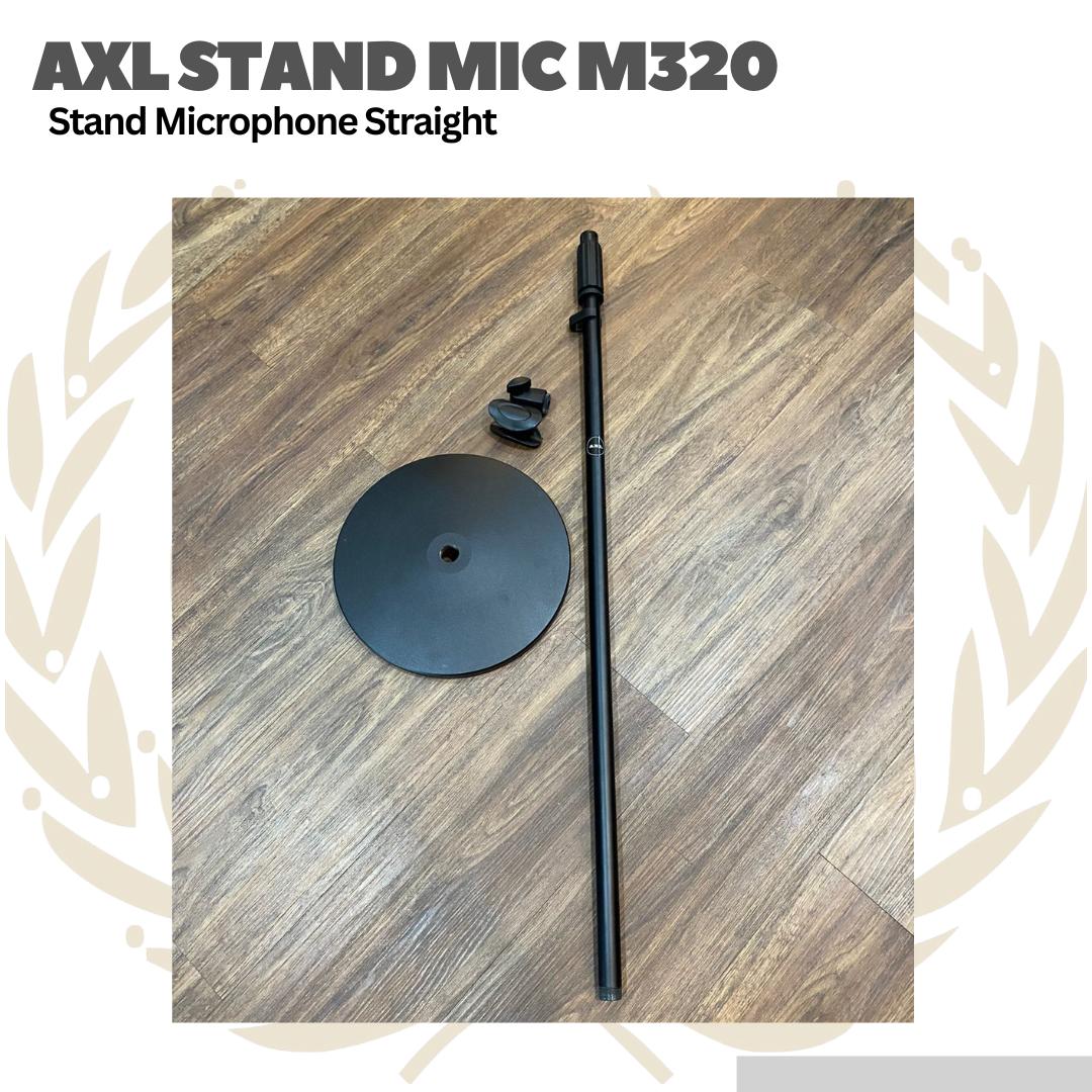 AXL Stand Microphone Straight M320 - Stand Mic Berdiri