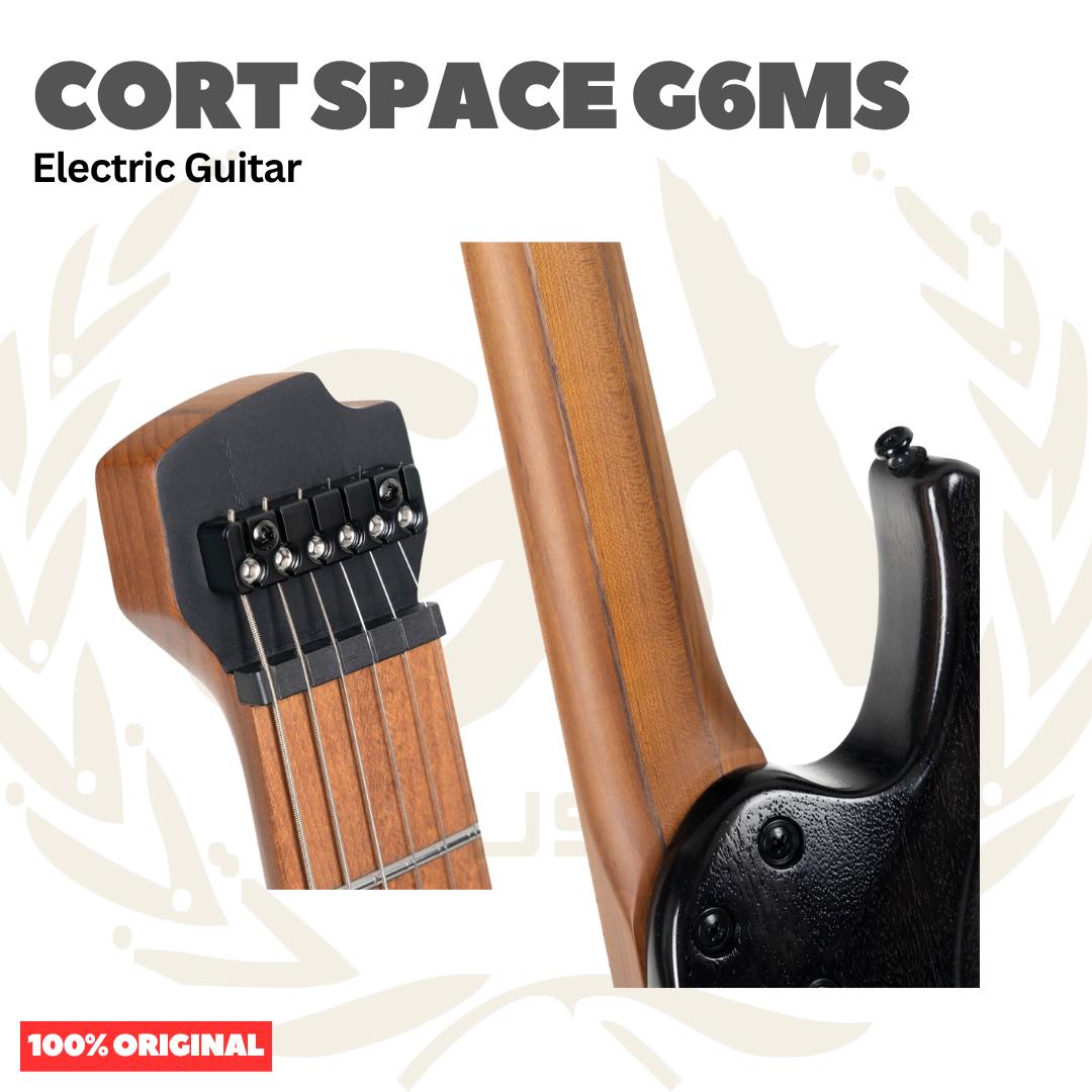 Cort Space G6MS Headless Multiscales Electric Guitar w/Bag - Gitar Listrik Elektrik