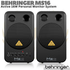BEHRINGER MS16 Active 16W Personal Studio Speaker Monitor System