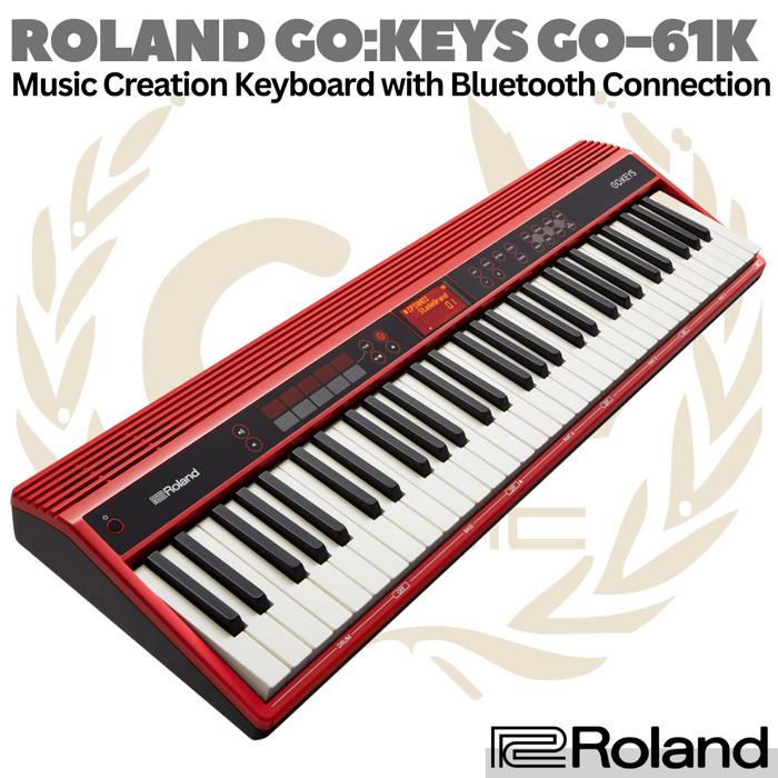 ROLAND GO KEYS 61 Keyboard | GO-61K Gokeys61 Piano Digital GO61K