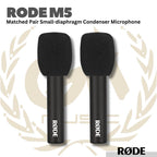 Rode M5 Condenser Microphone Matched Pair - RODE M-5 Mikrofon Kondenser - Kondensor Mic