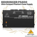 Behringer MicroPower PS400 Phantom Power Supply - 48v Eksternal