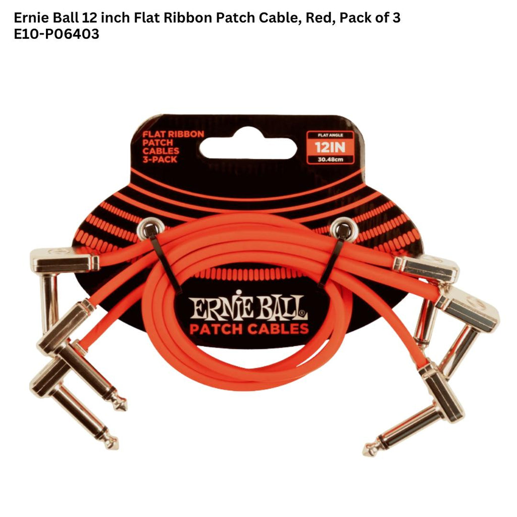 ERNIE BALL Right Angle Flat Ribbon Pedalboard | Kabel Jack Jumper