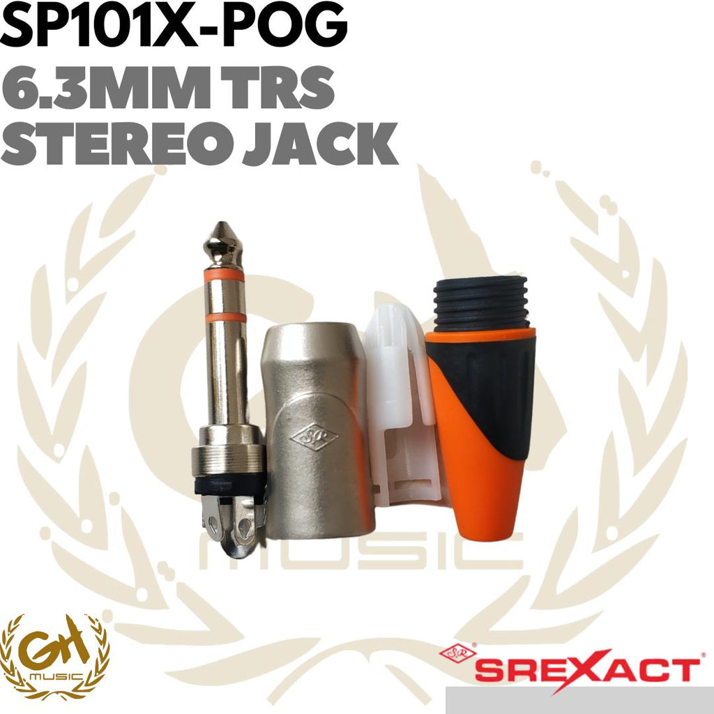 SREXACT 6.3mm TRS Stereo Jack - 6.5mm Akai Toa Instrumen Balanced 1/4"