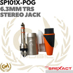 SREXACT 6.3mm TRS Stereo Jack - 6.5mm Akai Toa Instrumen Balanced 1/4"