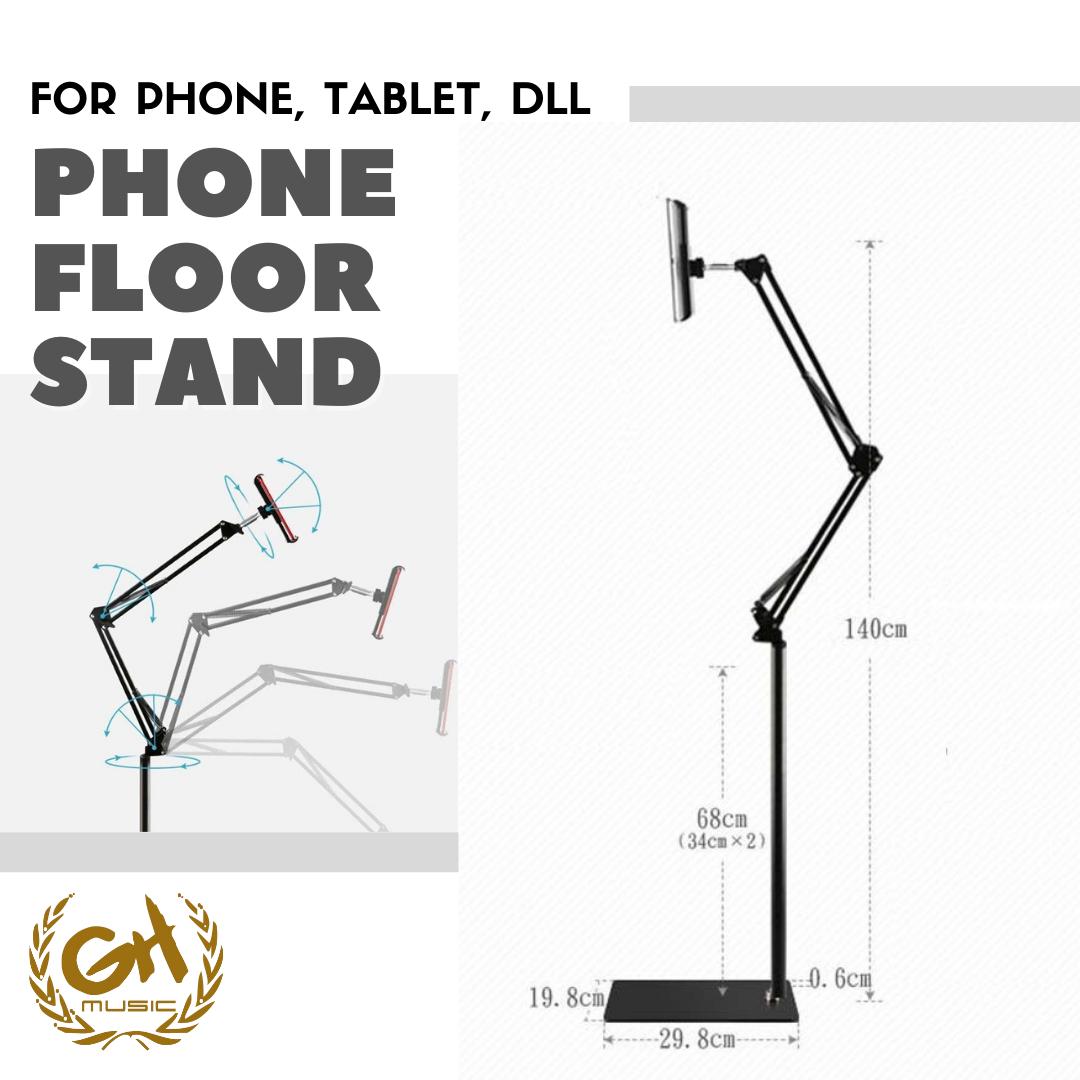 TABLET MOBILE PHONE FLOOR STAND BUAT NONTON FILM KESAYANGAN