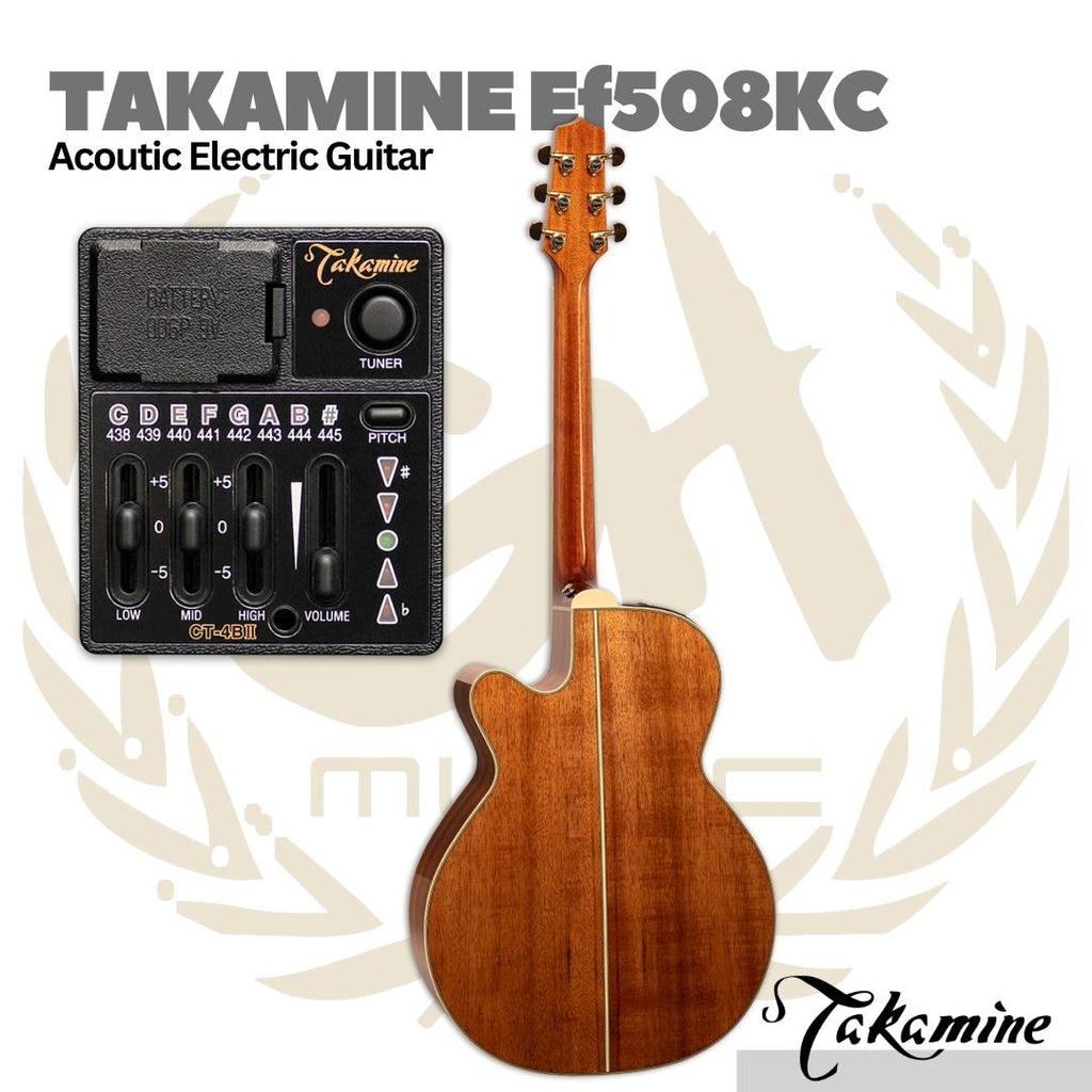 TAKAMINE Ef508KC Acoustic Electric Guitar | Gitar Akustik Elektrik