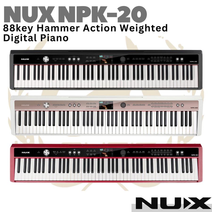 NUX NPK20 Digital Piano 88 Keys Hammer Action Keyboard | Kibord NPK-20