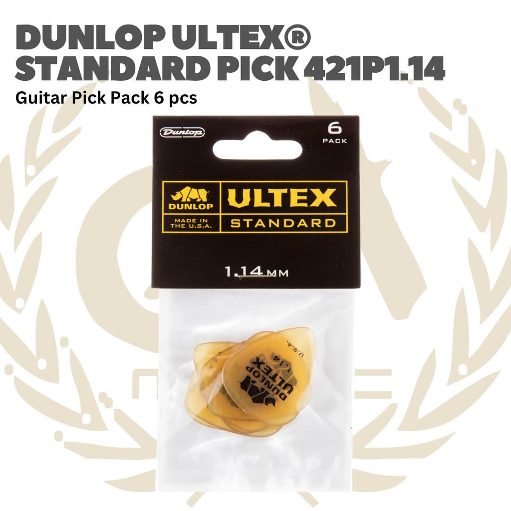 Dunlop Ultex Standard Guitar Pick Pack 6 Pcs - Pick Gitar