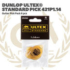 Dunlop Ultex Standard Guitar Pick Pack 6 Pcs - Pick Gitar