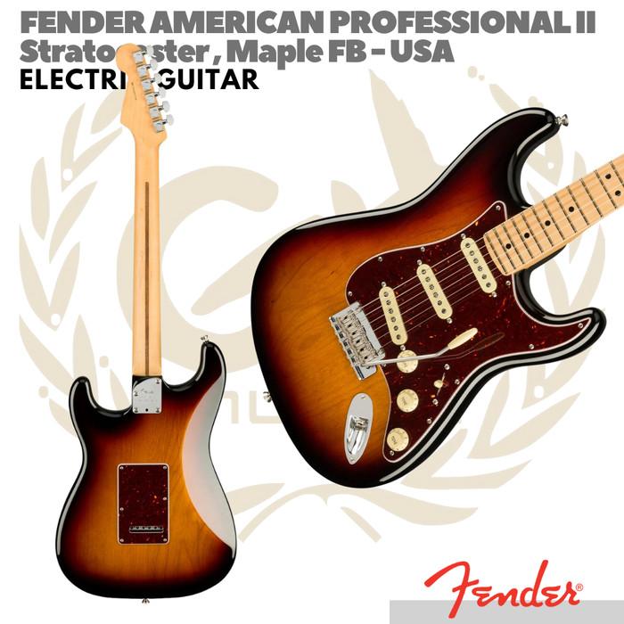 FENDER STRATOCASTER AMERICAN PROFESSIONAL II - USA Electric Guitar