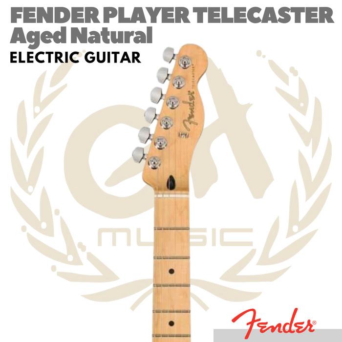 FENDER PLAYER TELECASTER - AGED NATURAL Electric Guitar | Gitar