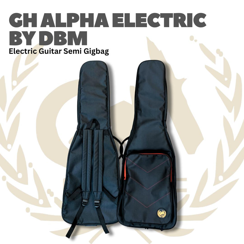 NB GH Alpha Electric By DBM Guitar Semi Gigbag - Tas Gitar Listrik Gitar Semi Gigbag GH Tas Gitar Elekrtik Semi Gigbag