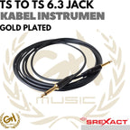 SREXACT Instrument Cable - Kabel Instrumen TS Akai Mono Unbalanced