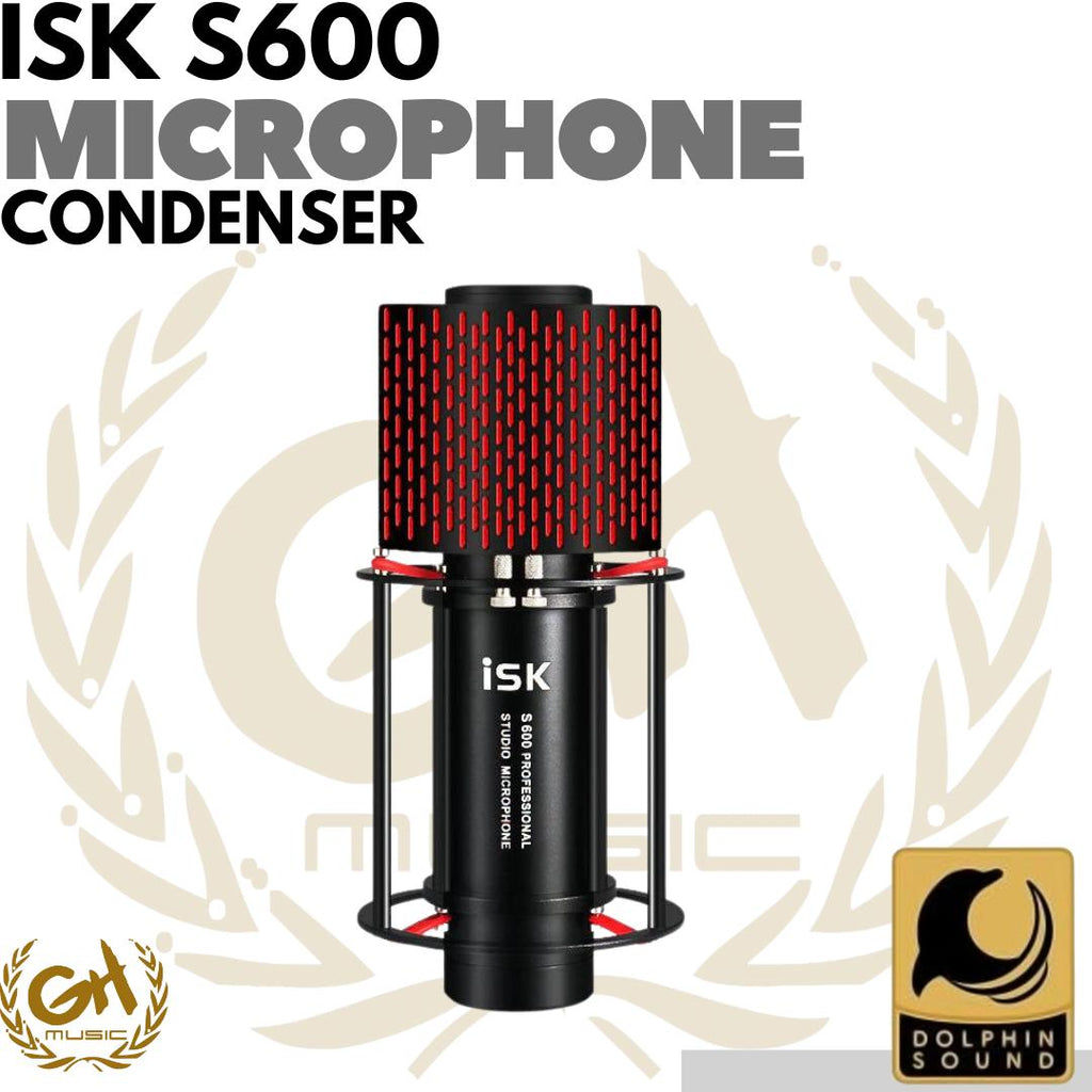 ISK S600 PROFESSIONAL STUDIO CONDENSER MICROPHONE | MIC KONDENSER
