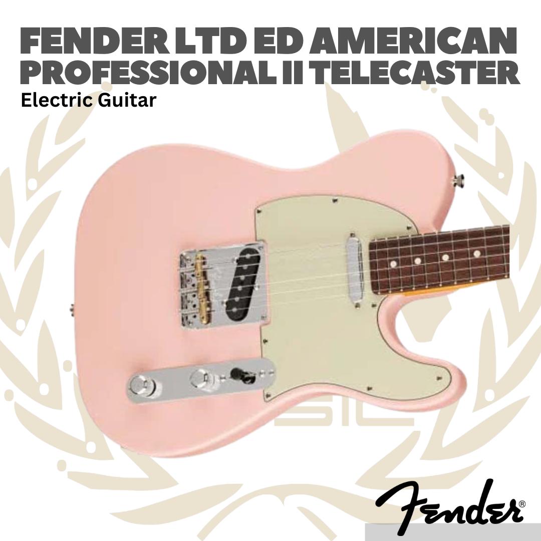 Fender Ltd Ed American Professional II Telecaster Electric Guitar, RW FB - Gitar Elektrik