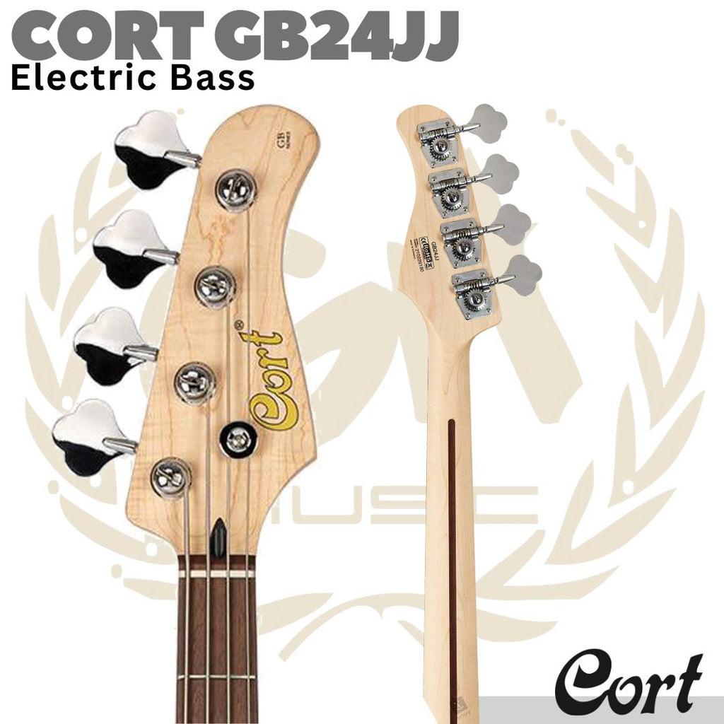 CORT GB24JJ Electric Bass Guitar - Bass Listrik Elektrik GB24
