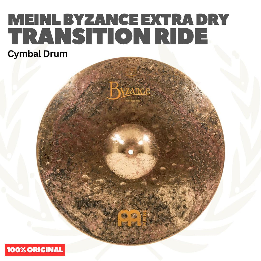MEINL B21TSR Byzance Extra Dry Transition Ride Cymbal 21 inch - Simbal Drum