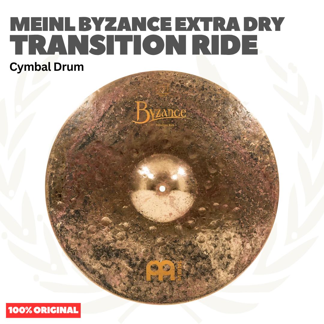MEINL B21TSR Byzance Extra Dry Transition Ride Cymbal 21 inch - Simbal Drum
