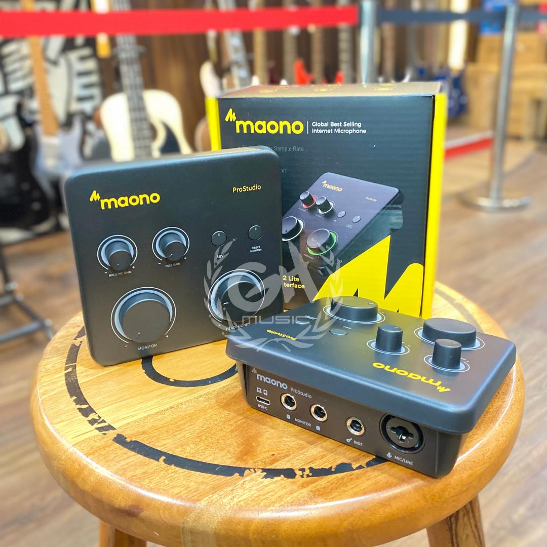 Maono PS22 Lite USB Audio Interface - Soundcard Recording