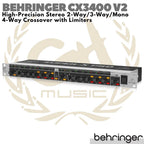 BEHRINGER SUPER-X PRO CX3400 V2 2 / 3 / Mono 4 Way Crossover
