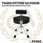 TAMA HT741B 1st Chair Ergo-Rider Quartet w/Backrest Drum Throne